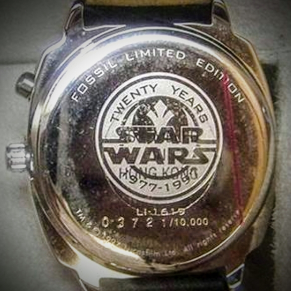 Fossil Limited Edition Silver Star Wars Boba Fett Watch - Picture 2 of 3